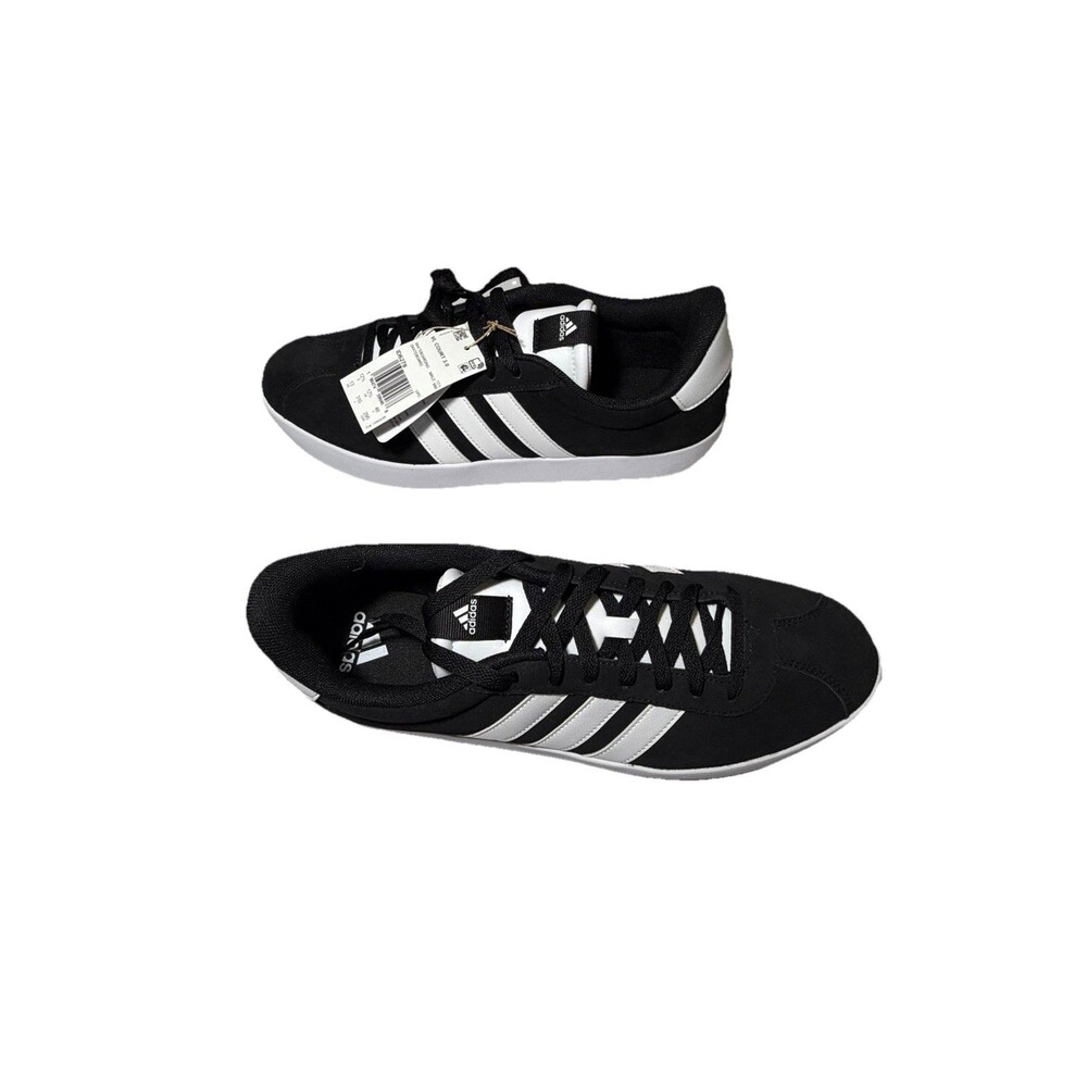 Brand New Adidas VL Court 3.0 Skate Shoes Men’s Size 13 Black White ID6278 W Box - Picture 9 of 9